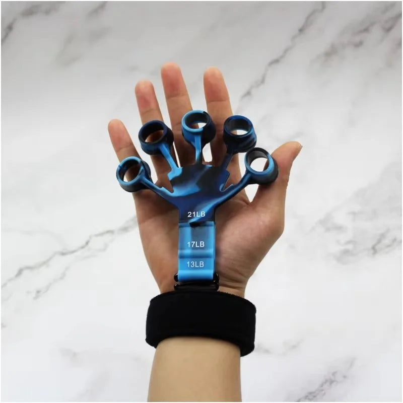 Fitness and Exercise Training Gripper, Hand Expander, Finger Squeeze, Sports Gym, Training Accessories, 5 Resistance, Training ﻿