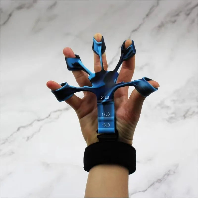 Fitness and Exercise Training Gripper, Hand Expander, Finger Squeeze, Sports Gym, Training Accessories, 5 Resistance, Training ﻿