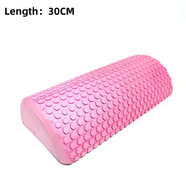 15/33cm Fitness Foam Roller Yoga Massage Roller EPP Pilates Foam Body Muscle Massage Roller Therapy Exercises Gym Home Exercise